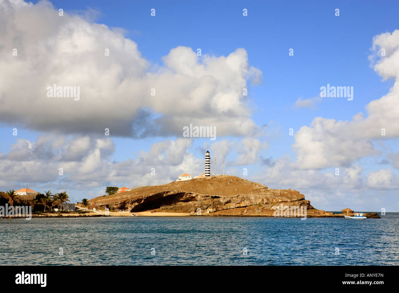 Blick auf den Nationalpark der Abrolhos Insel Bahia Brasilien Stockfoto