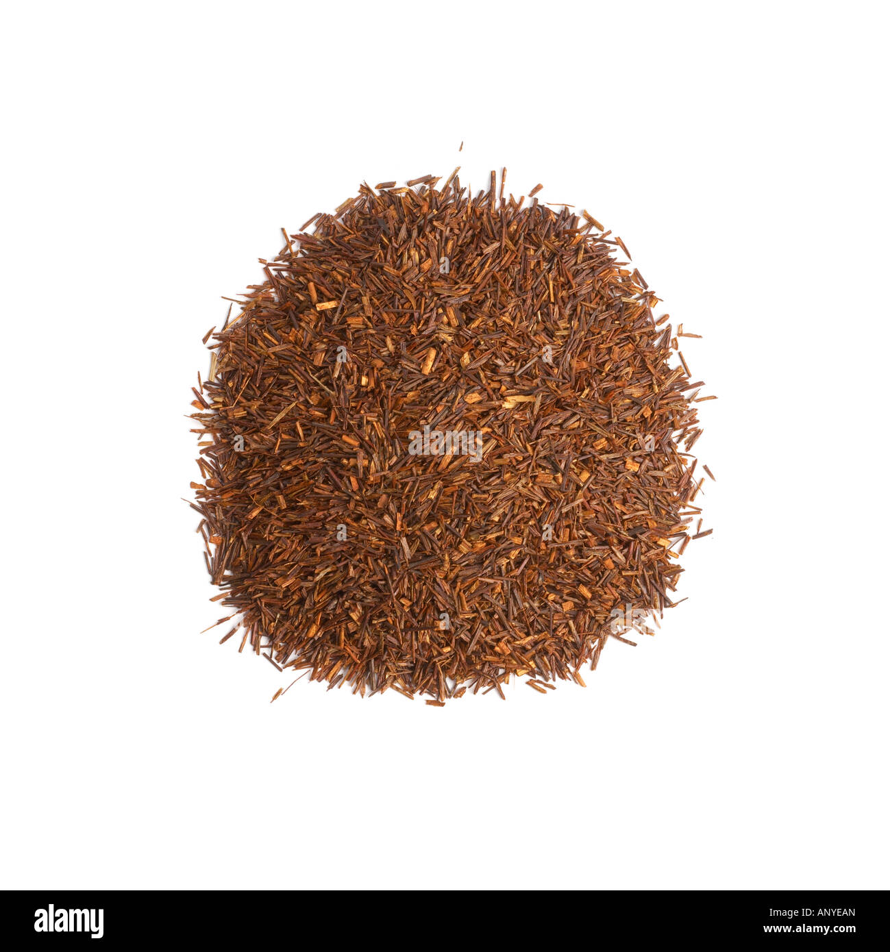 Rooibos oder Redbush Tee lose Blätter Stockfoto