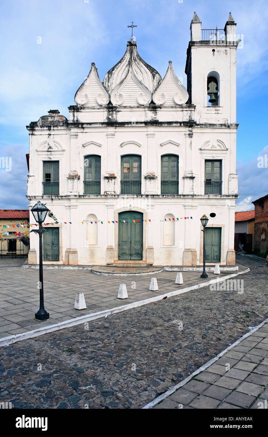 Blick auf das historische Zentrum der Stadt Sao Luis Maranhao in Brasilien Stockfoto