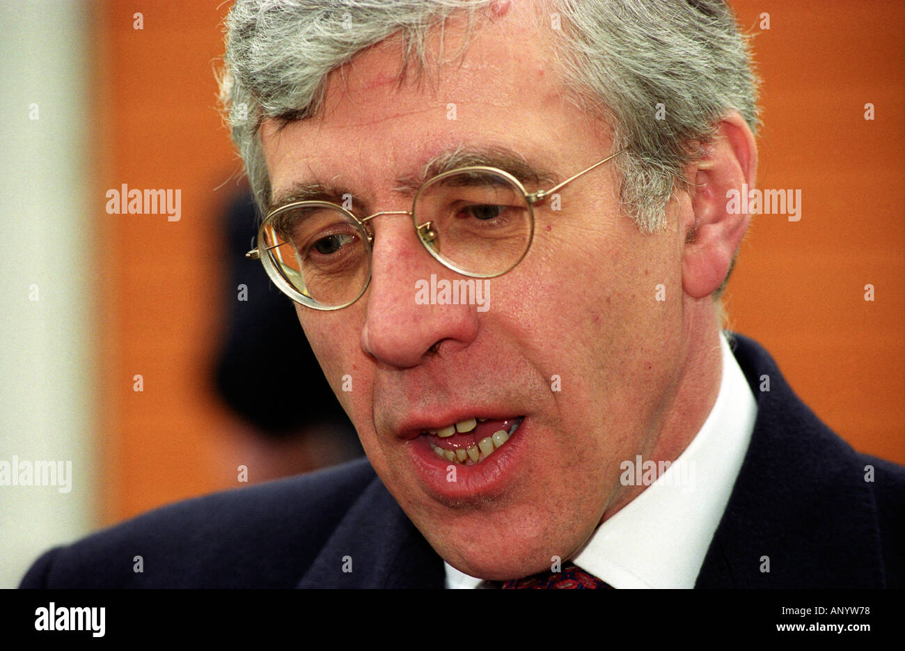 Jack Straw Labour-Abgeordneter und ehemaliger Außenminister, London, UK. Stockfoto