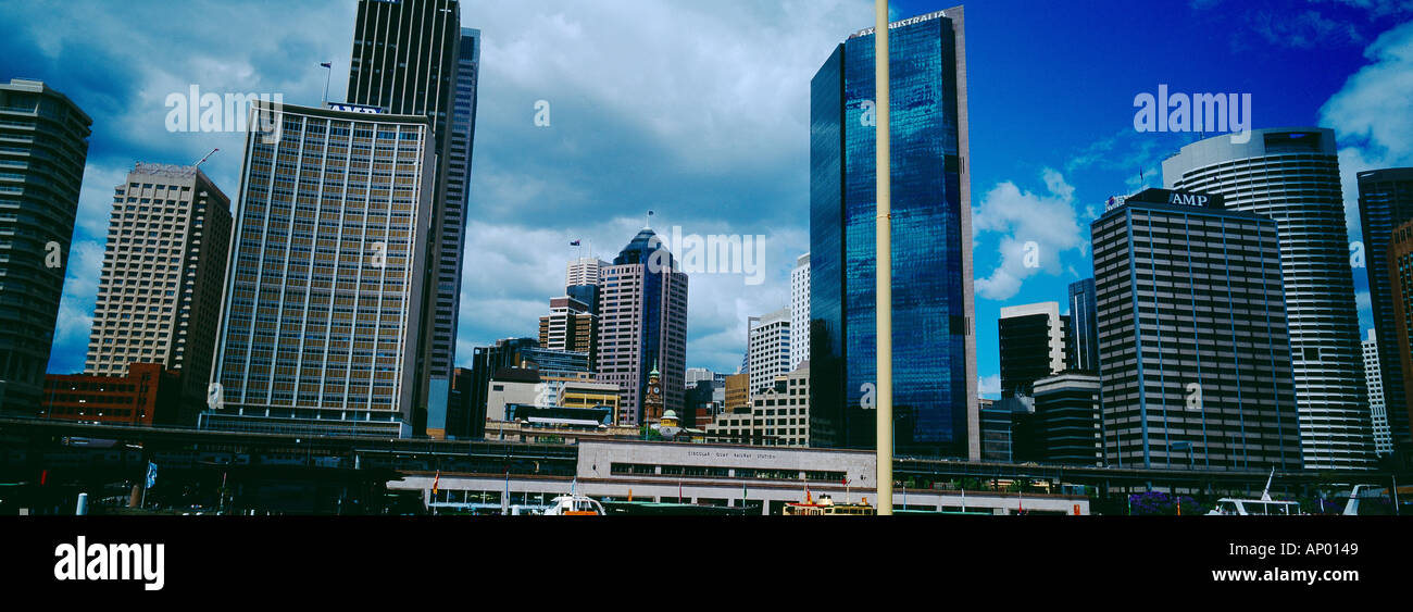 Sydney NSW Australia Circular Quay Stadtgebäude Stockfoto