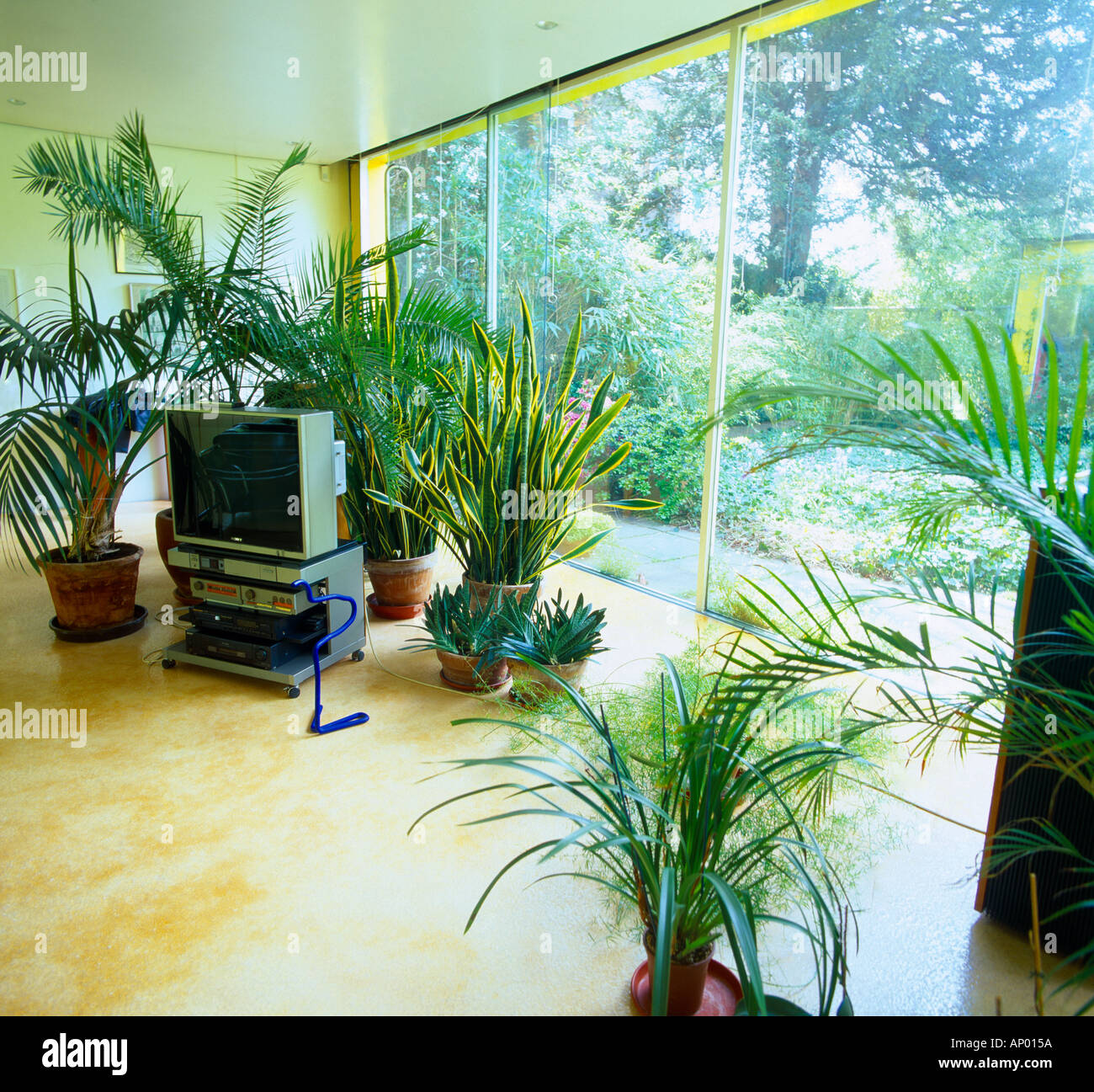 Haus innen Wimbledon London Architekt Lord Richard Rogers Stockfoto