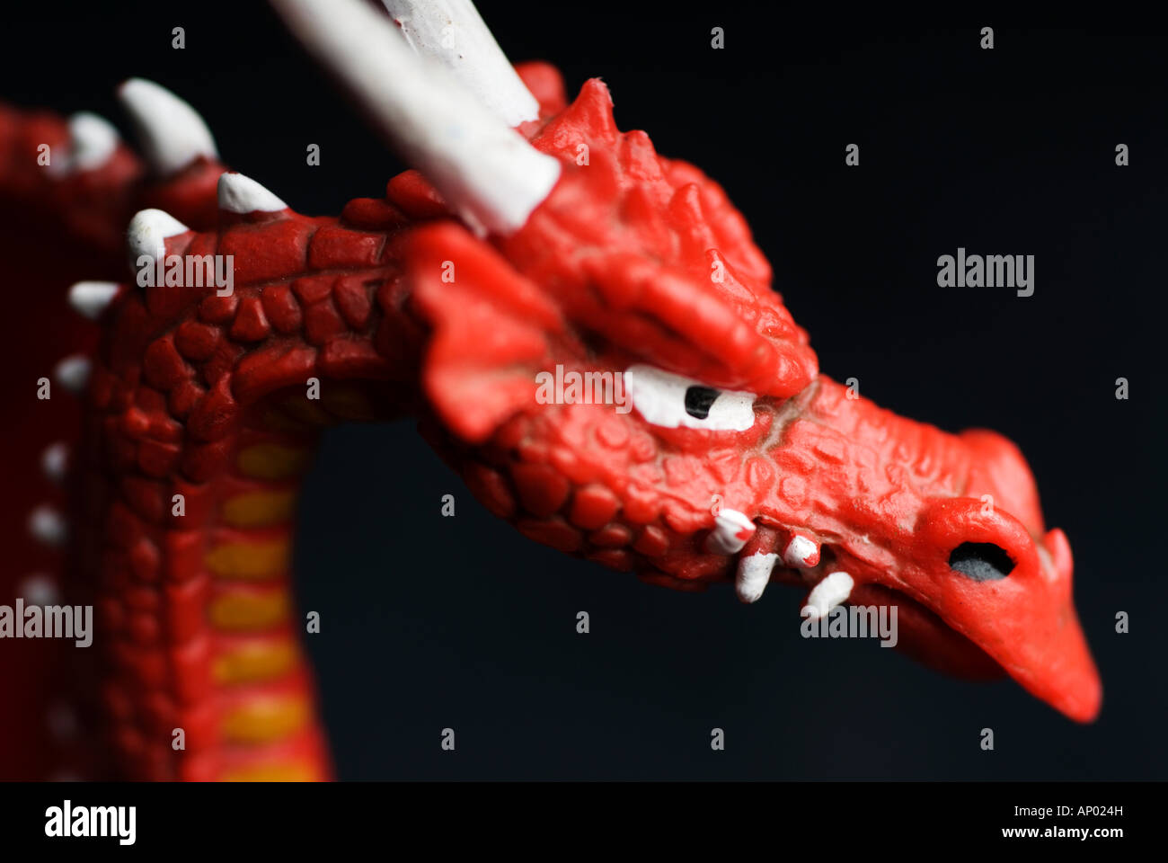 Stock Foto von einem Kunststoff-Spielzeug Drachen Stockfoto