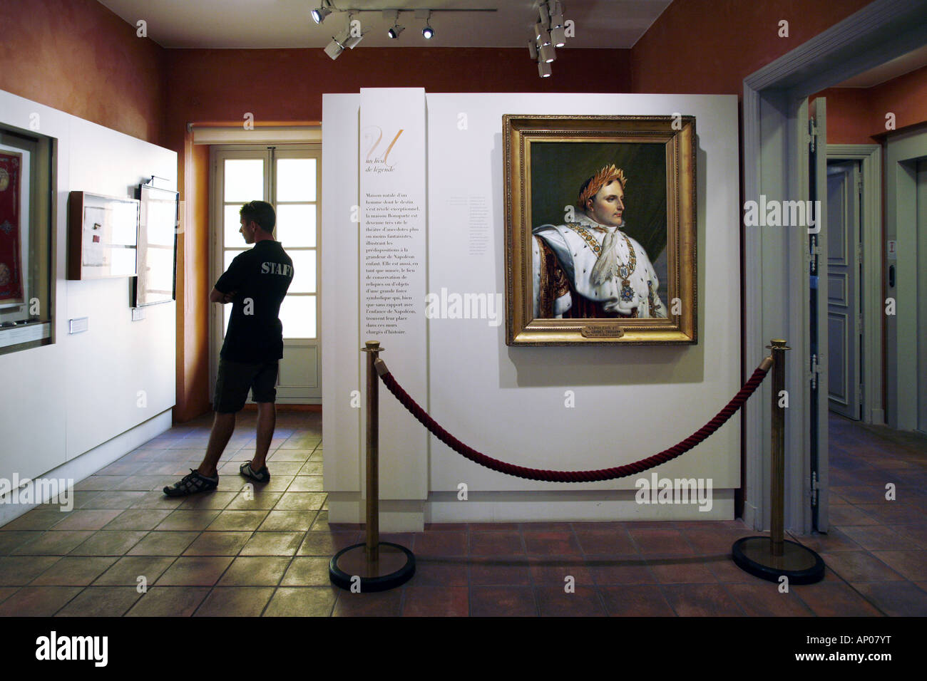 Bonaparte-Haus-Museum, Ajaccio, Korsika, Frankreich Stockfoto