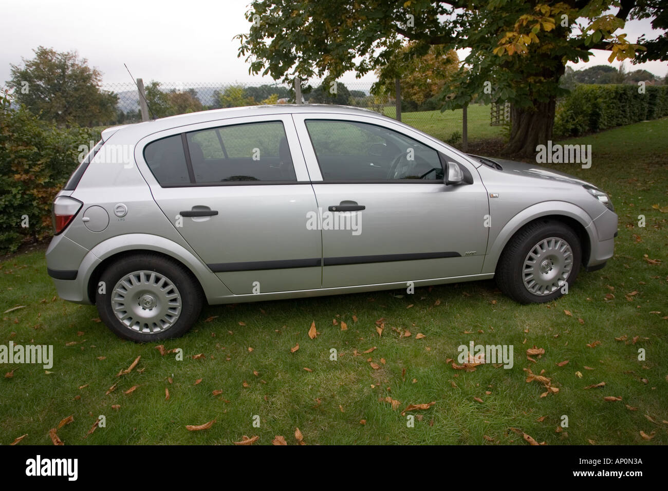 Vauxhall Astra dual-Fuel Benzin LPG Auto Stockfoto