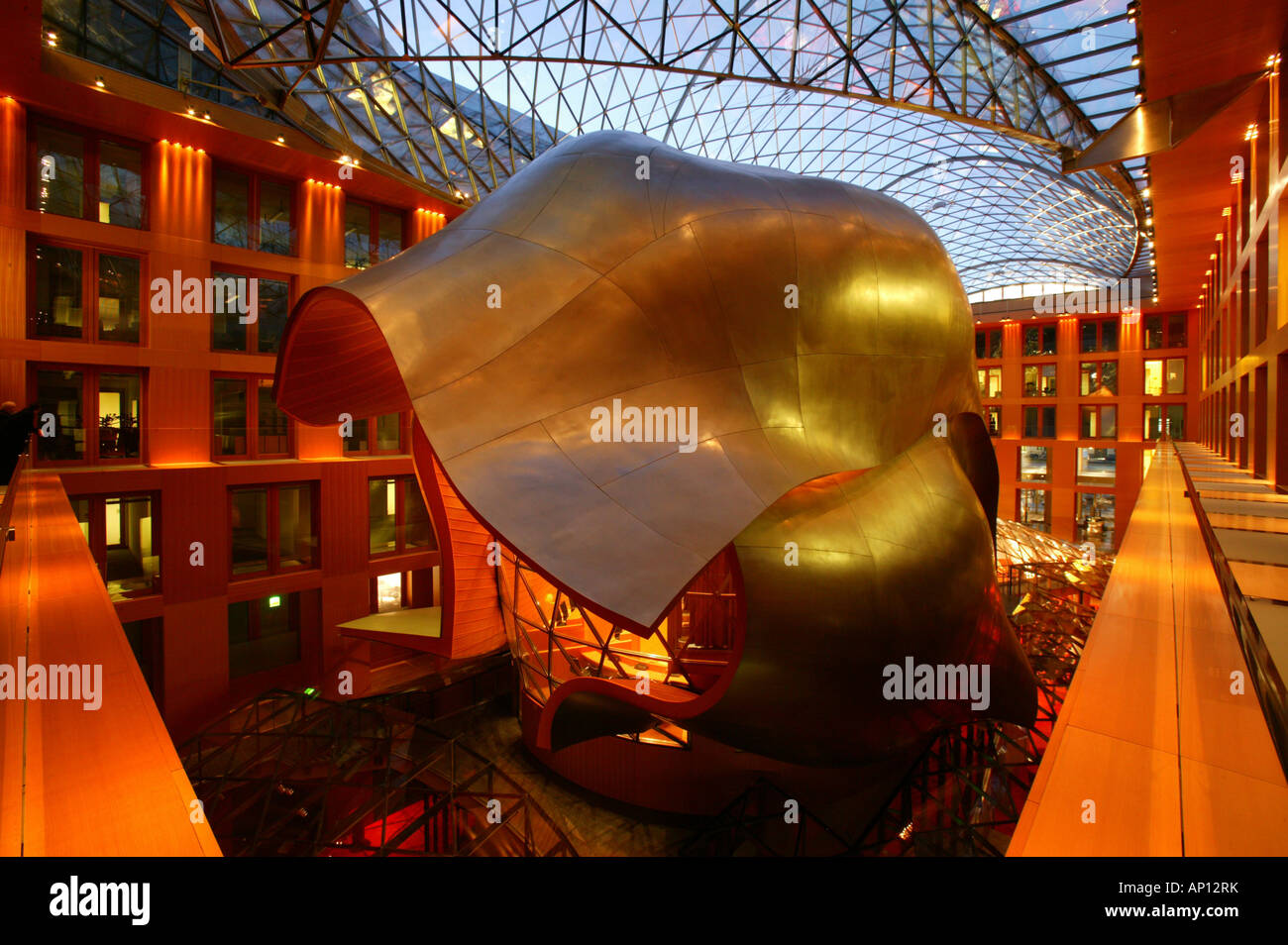DZ-Bank am Pariser Platz, Konferenzsaal, Berlin, Deutschland Stockfoto