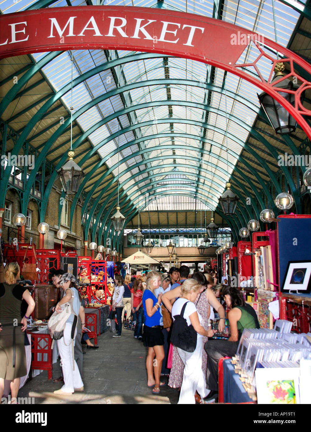 Der Covent Garden Market in London Stockfoto