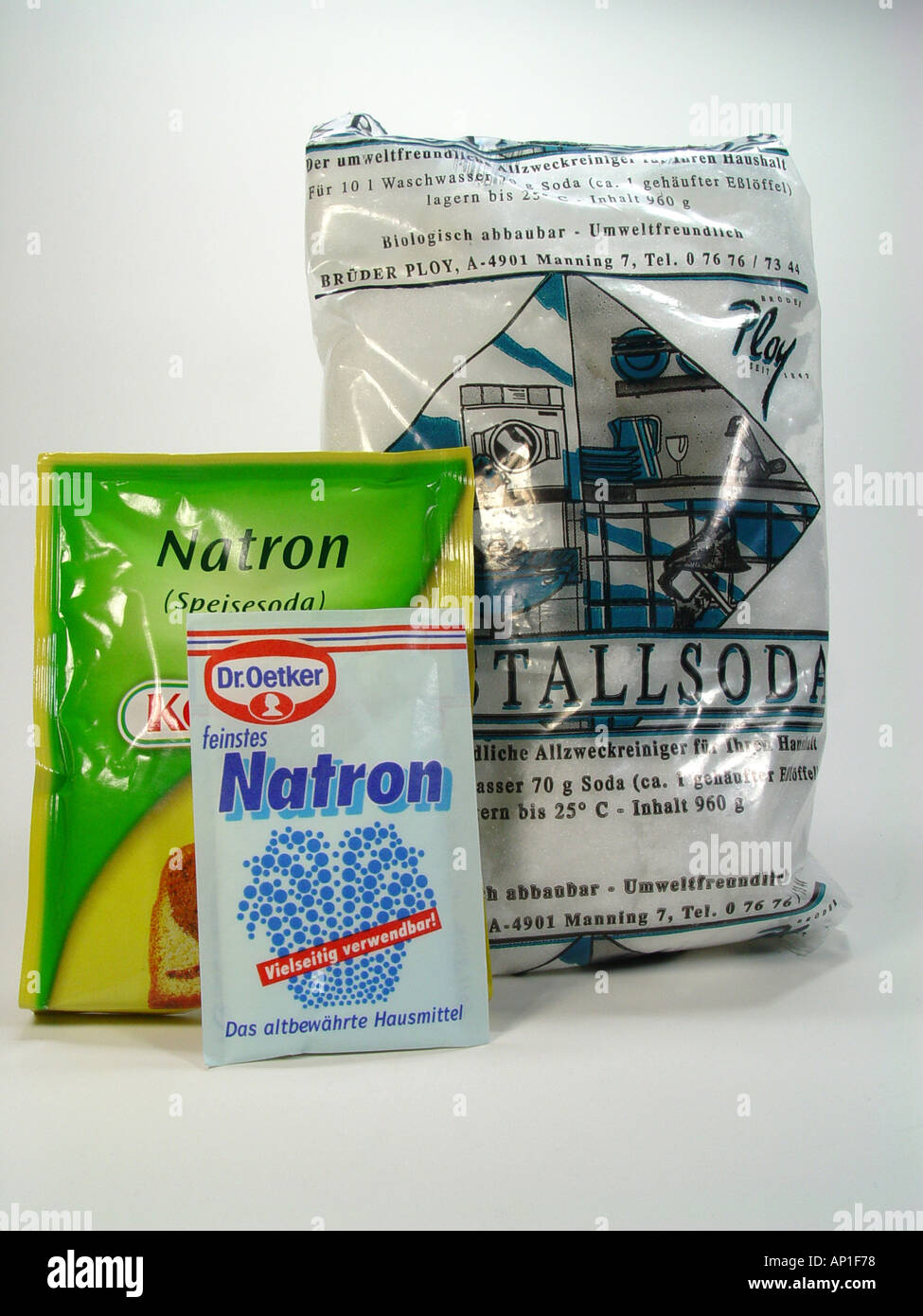 Natrium Carbonat historische Bezeichnung Soda waschen Soda oder Natron Kristalle ist eine Hydratisierte Forma Natriumcarbonats Ap Stockfoto