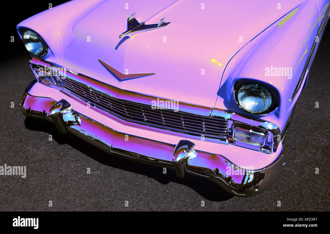 Vorderen Ende des spektakulären Chevrolet 1956 Stockfoto