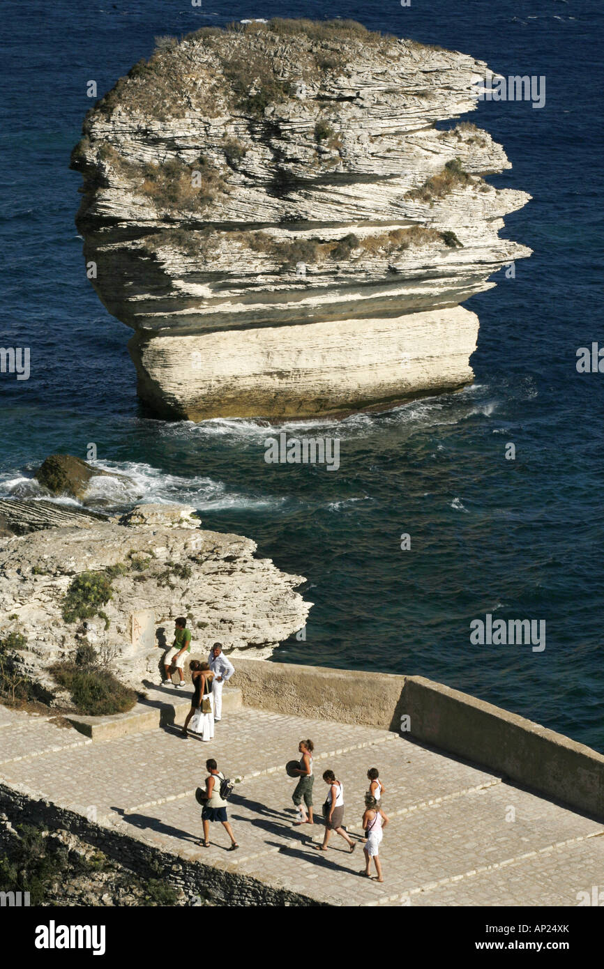 Grain de Sable, Bonifacio, Korsika, Frankreich Stockfoto