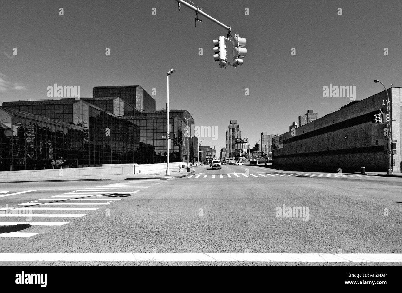 34th Street, 11. Avenue, Javits Convention Center, New York City, New York, USA Stockfoto