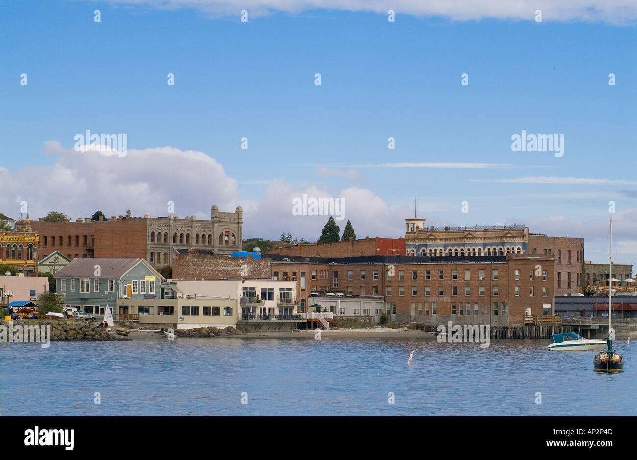 Port Townsend am Puget Sound Washington State WA Stockfoto