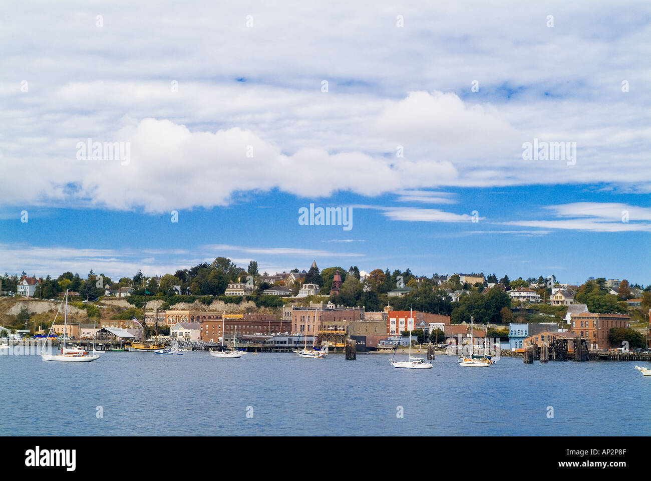 Port Townsend am Puget Sound Washington State WA Stockfoto