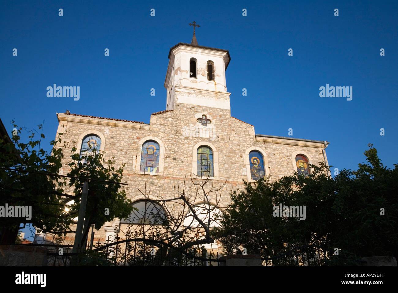 orthodoxe Kirche, Museum der Stadt Nessebar, Schwarzes Meer, Bulgarien Stockfoto