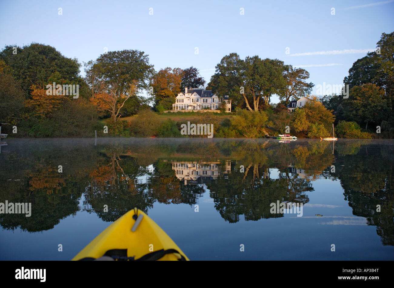 Silver Lake Cottage B & B in Wakefield, Rhode Island, USA Stockfoto