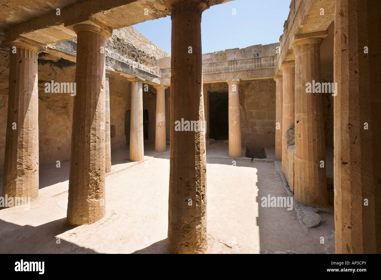 Königsgräber in der Nähe von Paphos, Westküste, Zypern Stockfoto