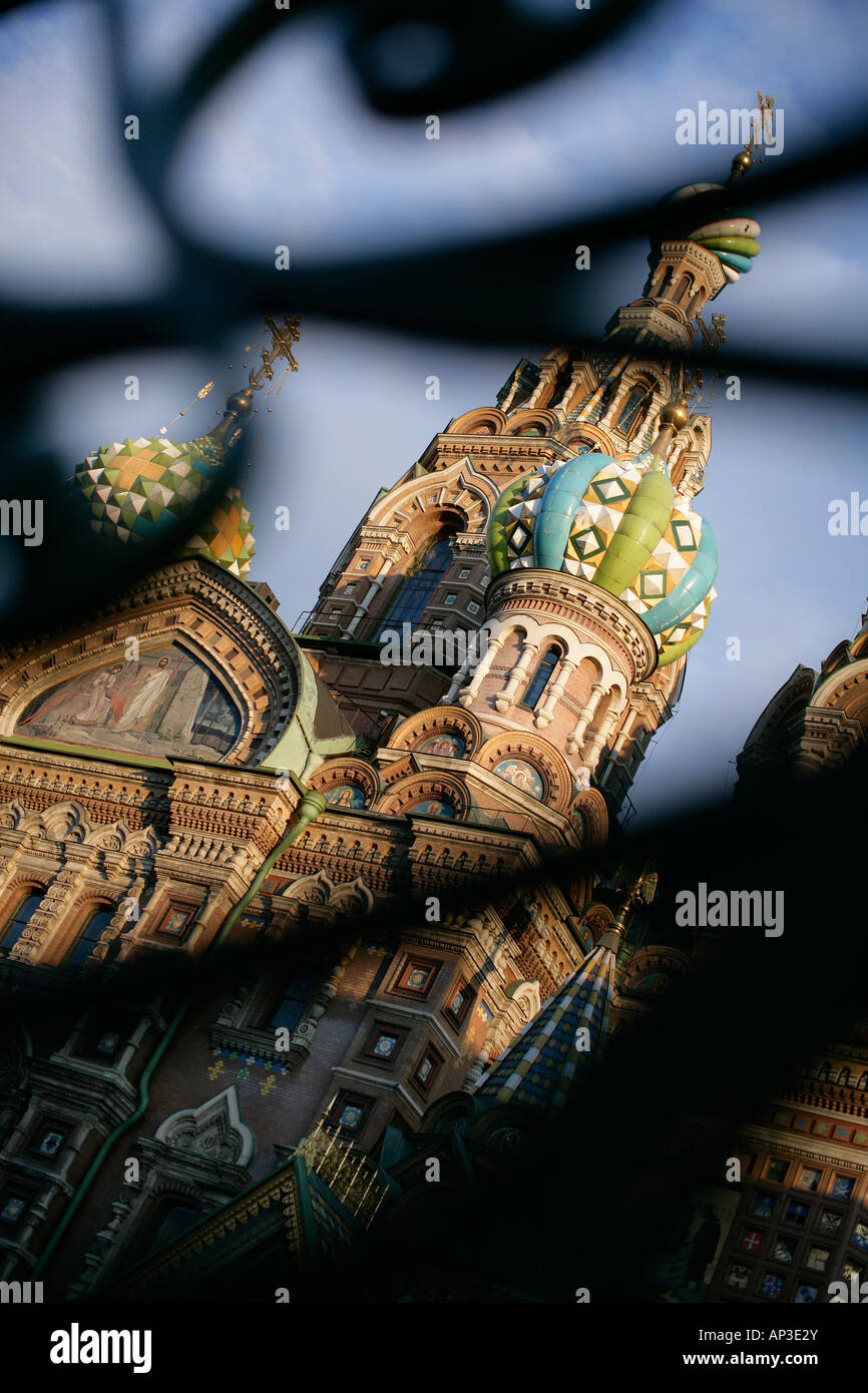 Kathedrale der Auferstehung Christi, St. Petersburg, Russland Stockfoto