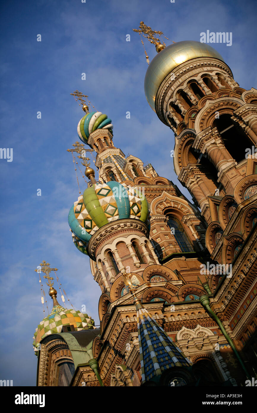 Kathedrale der Auferstehung Christi, St. Petersburg, Russland Stockfoto