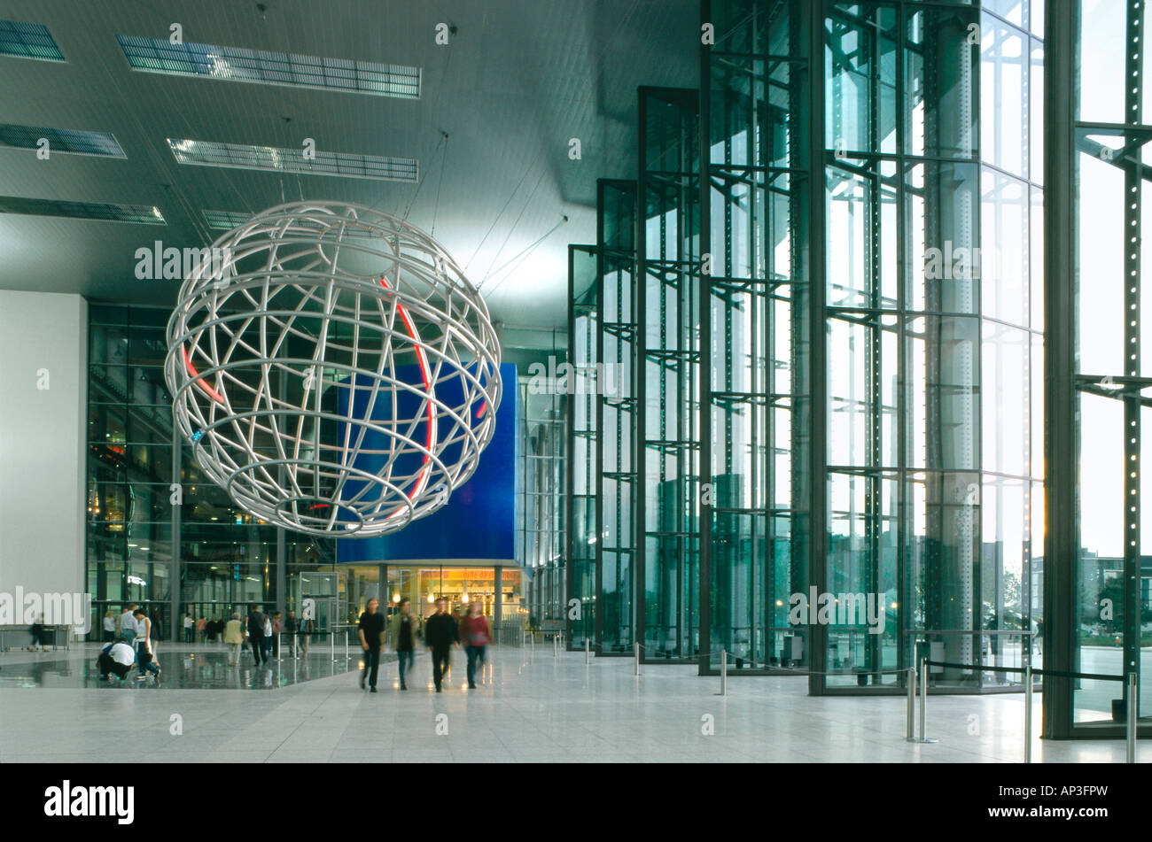 Globen Bhy Ingo Günter Konzern Forum, VW, Volkswagen, Autostadt Wolfsburg, Niedersachsen, Deutschland Stockfoto