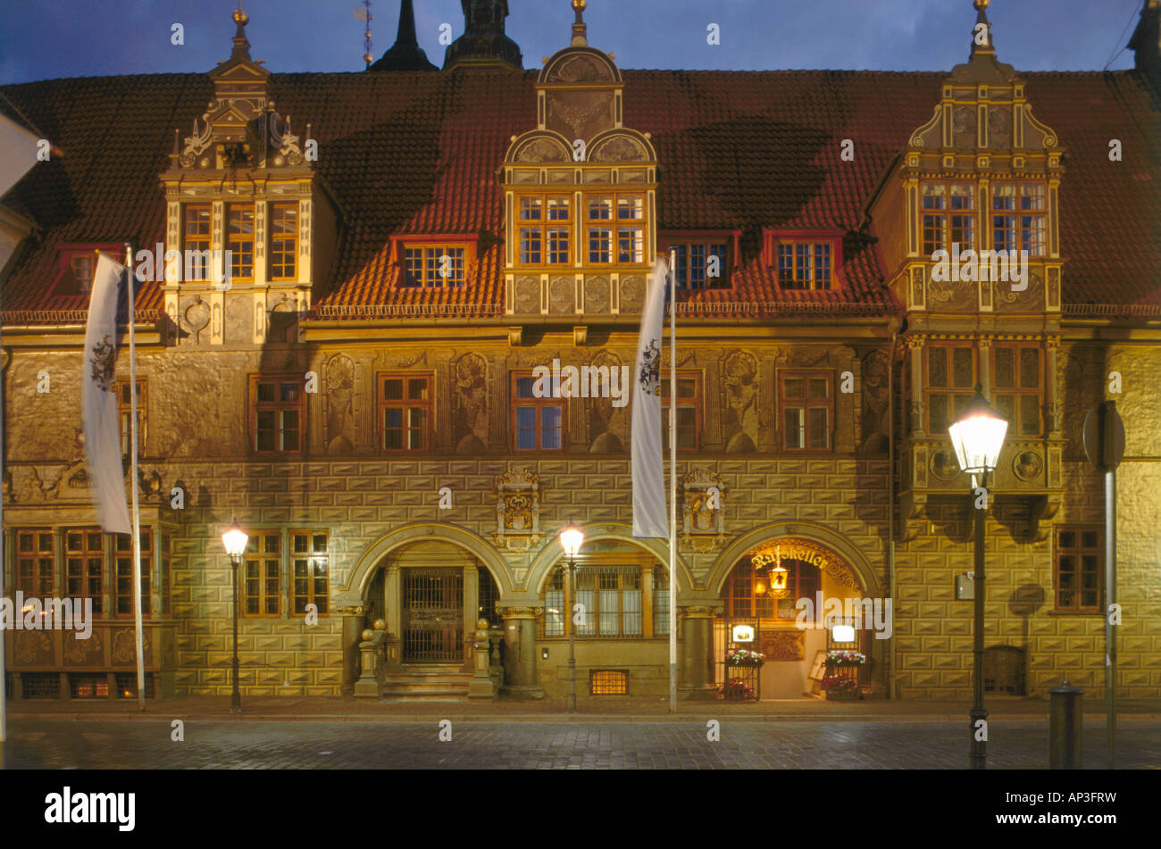 Rathaus, Celle, Niedersachsen, Deutschland Stockfoto