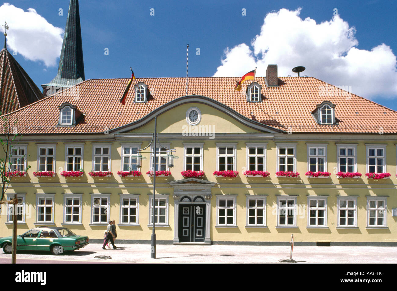 Rathaus in Uelzen, Niedersachsen, Deutschland Stockfoto
