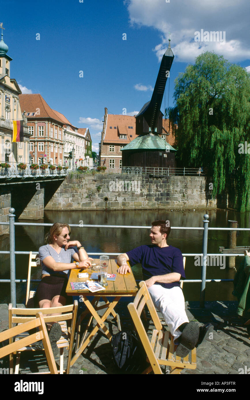 Ilmenau, Lüneburg, Niedersachsen, Deutschland Stockfoto