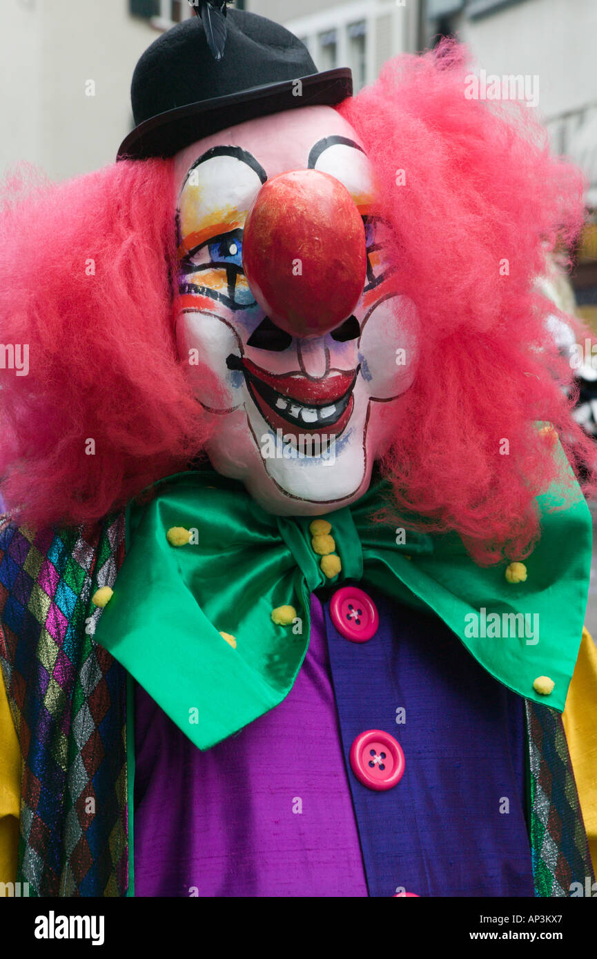 Schweiz, BASEL: Fasnacht Karneval Fasnacht Kostüm Stockfotografie - Alamy