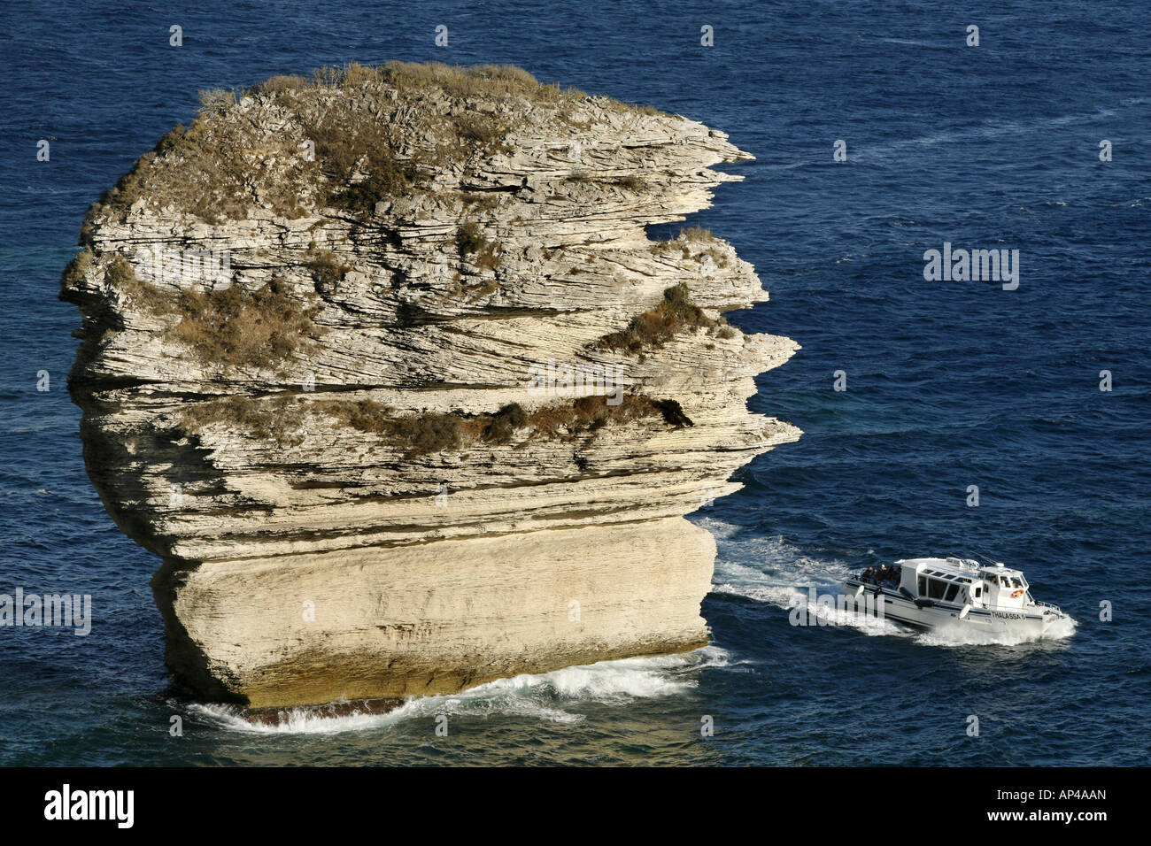 Grain de Sable, Bonifacio, Korsika, Frankreich Stockfoto