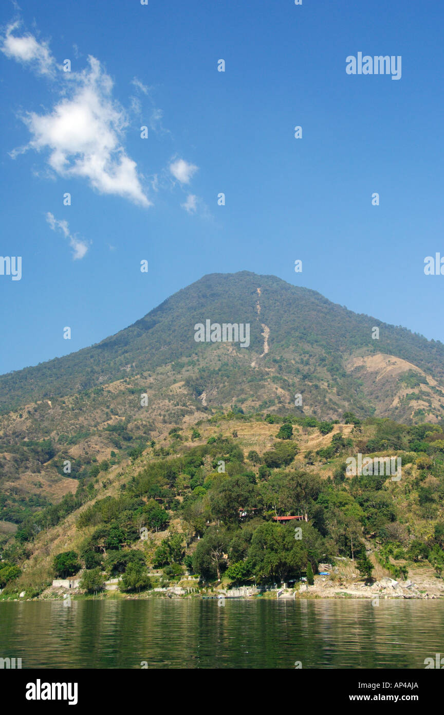 Mittelamerika, Guatemala, Western Highlands, Lake Atitlan. Stockfoto