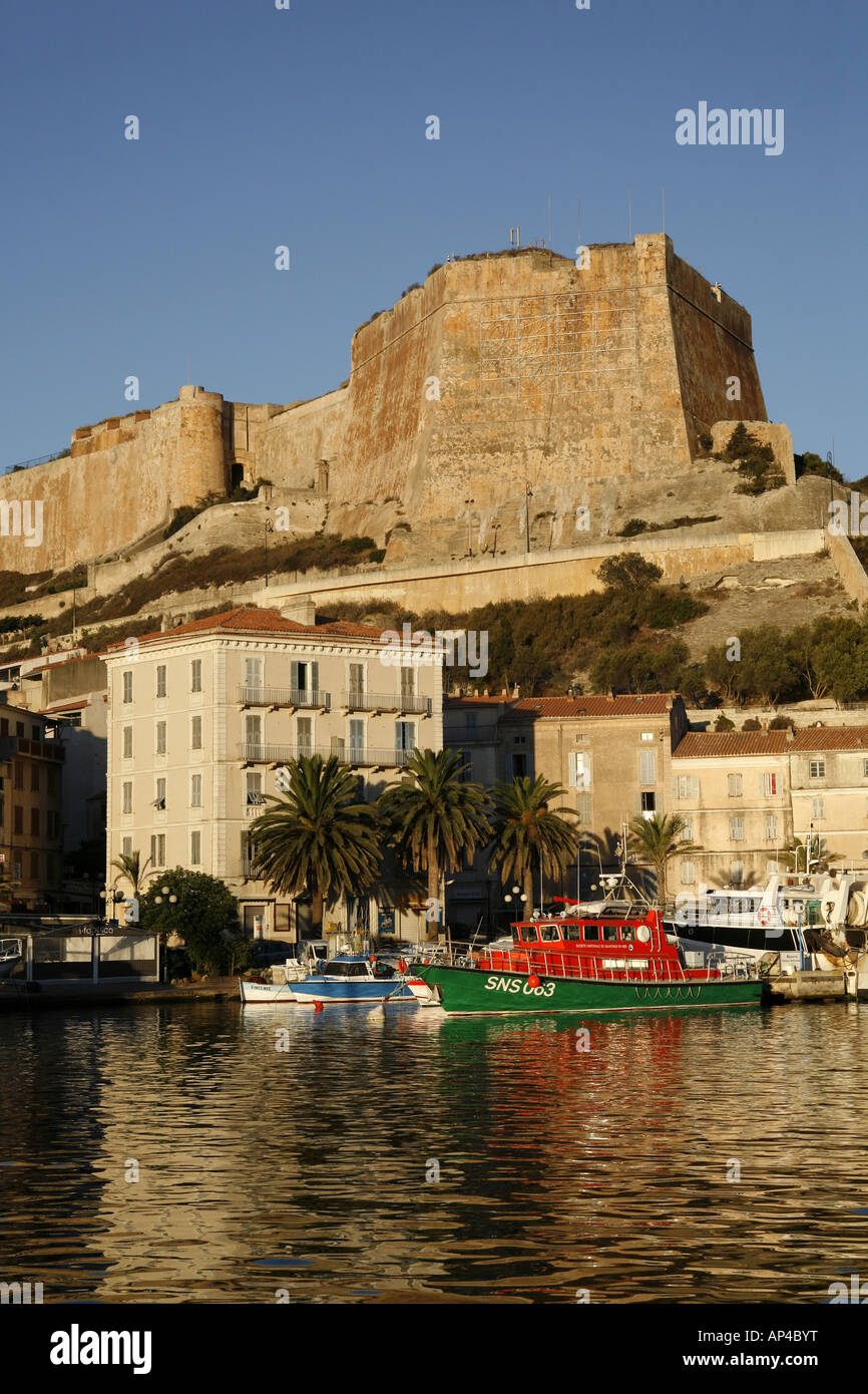 Marina Bonifacio, Korsika, Frankreich Stockfoto