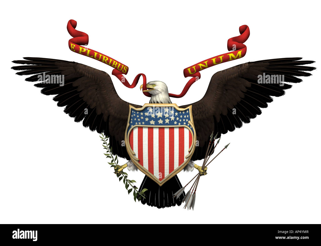 Große Siegel USA Stockfoto