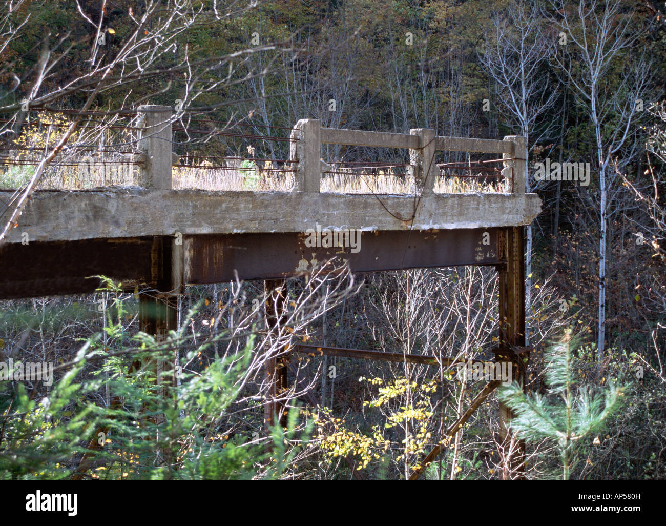 Bridge to Nowhere Stockfoto