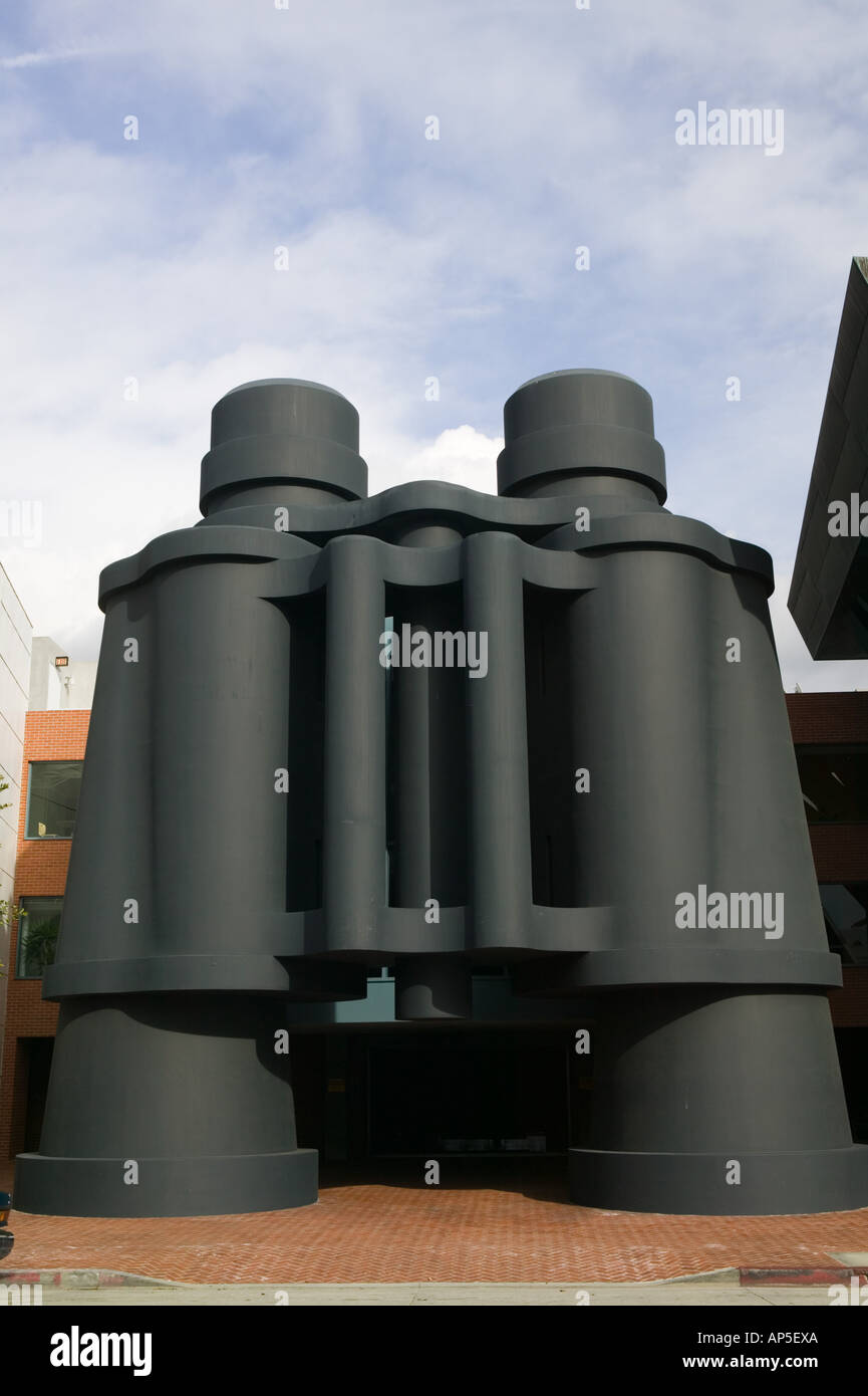 USA, California, Los Angeles, Venedig: Großes Fernglas Gebäude, 340 Hauptstraße, Architekt: Frank Gehry Stockfoto