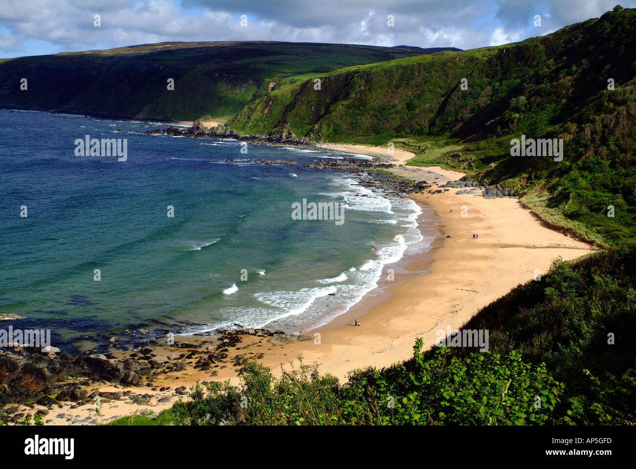 Kinnagoe Strand, County Donegal, Irland Stockfoto