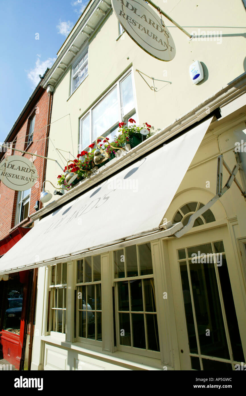 Adlards Restaurant Norwich UK Stockfoto