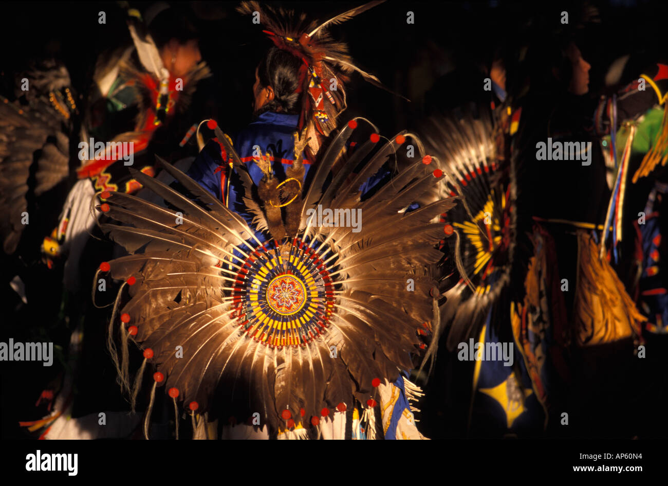 USA, Montana, Powwow Celbration der Flathead Indian Reservation Stockfoto