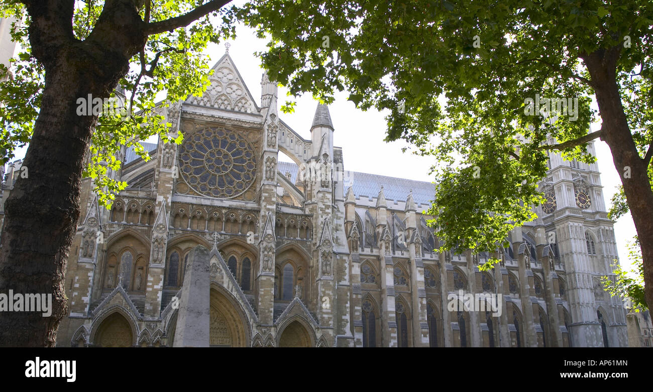 Aufruhr in Westminster Abby Stockfoto