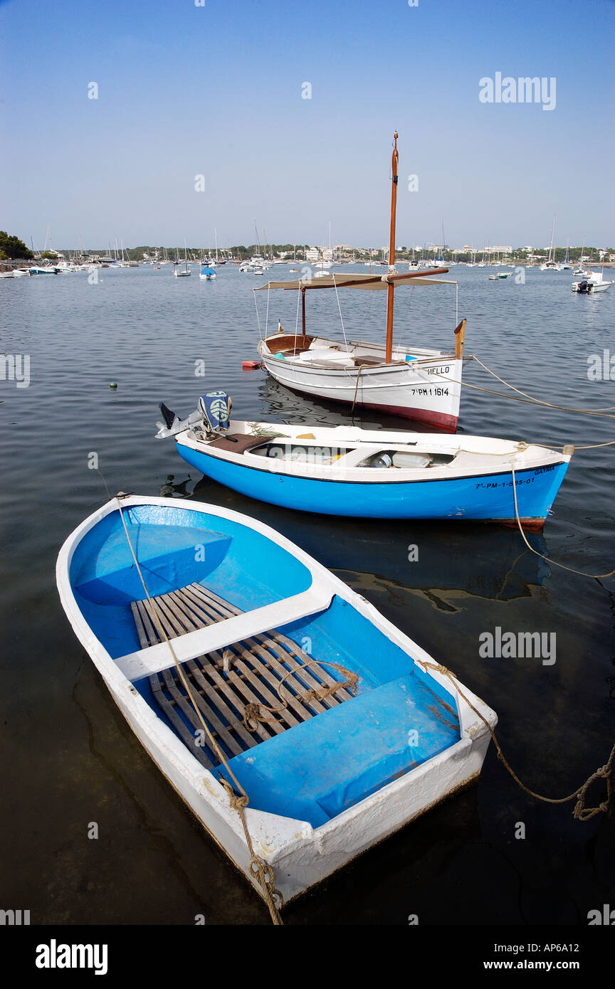 Spanien Mallorca Port Colom Stockfoto