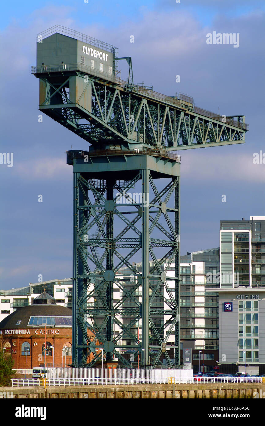 Glasgow Finniston Kran Stockfoto