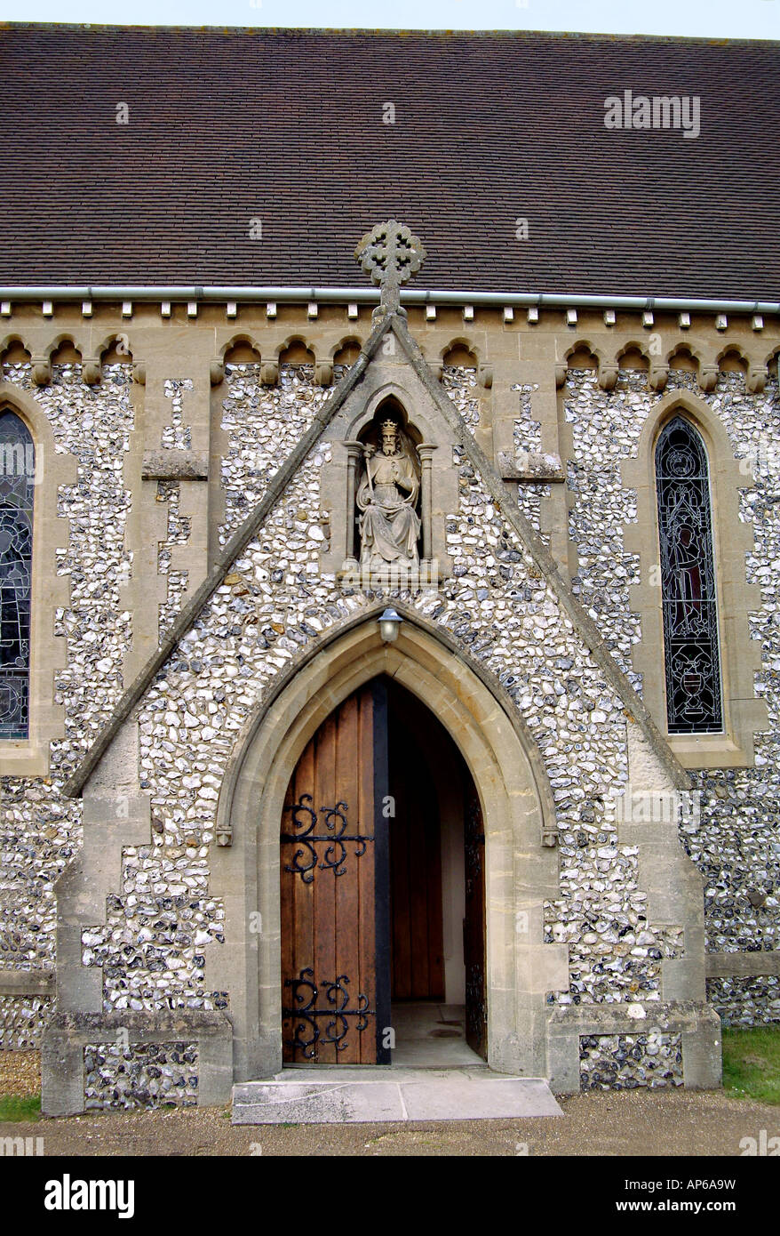 Kirche-Tür Stockfoto