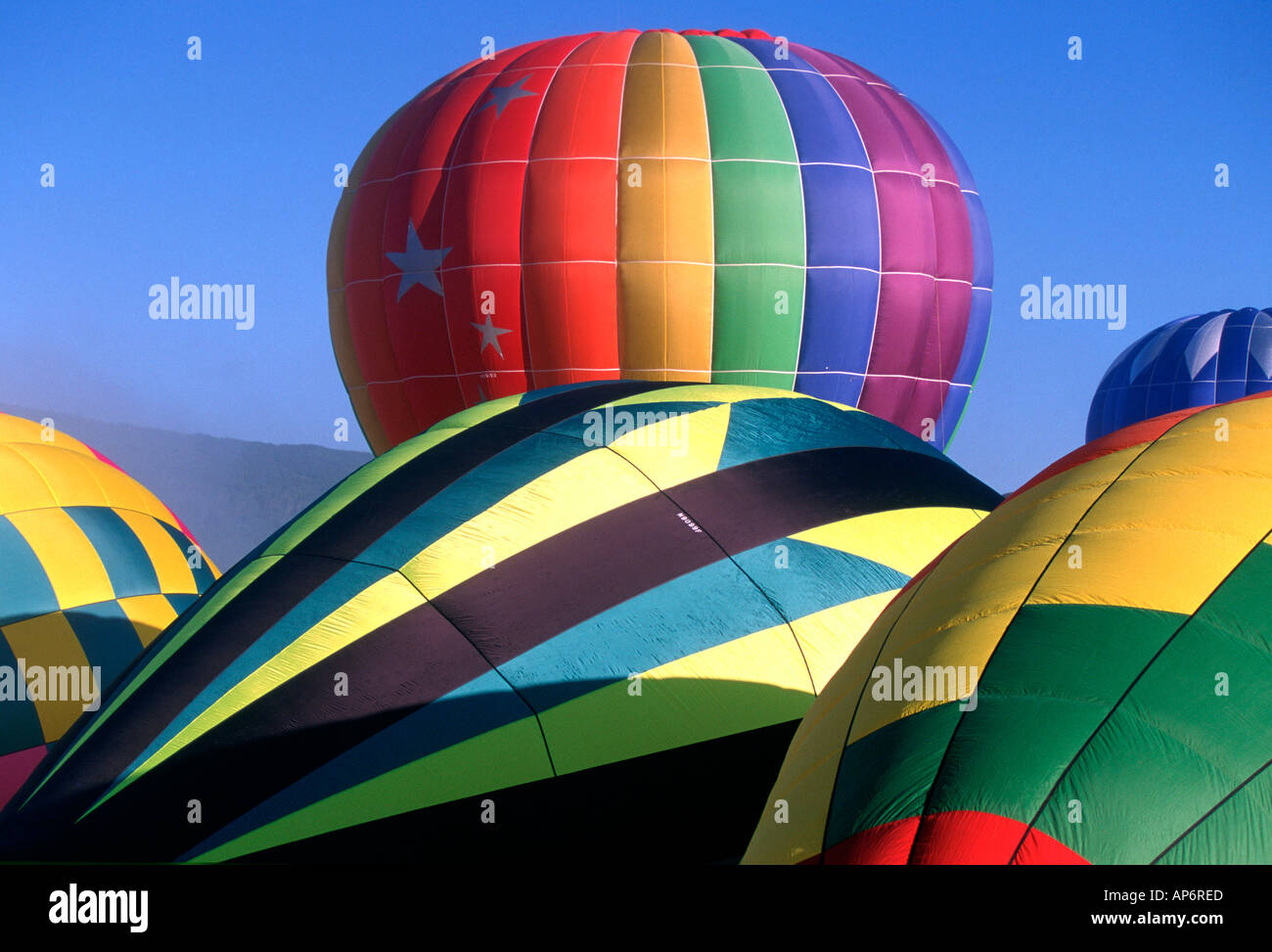 Heißluftballon, Colorado, USA Stockfoto