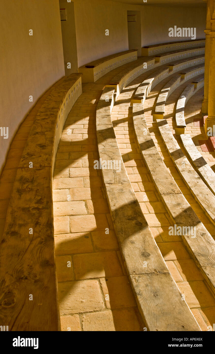 Ronda Bullring wurde 1572 von Felipe II. Gegründet. Calle Virgen de la Paz, 15, 29400 Ronda, Málaga, Spanien: Phillip Roberts Stockfoto