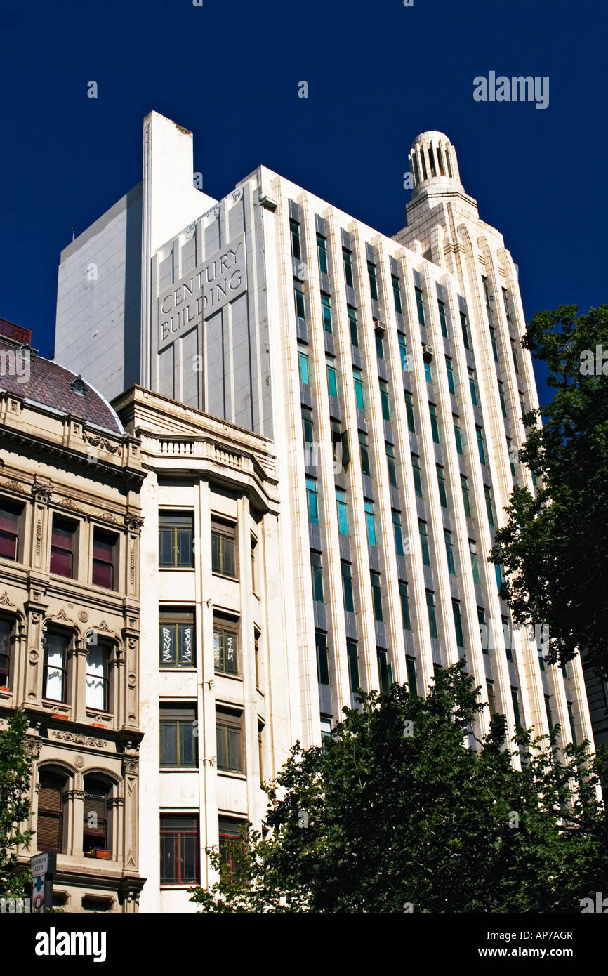 Melbourne-Architektur / die Fassade des Art-Deco-Stil Gebäude in