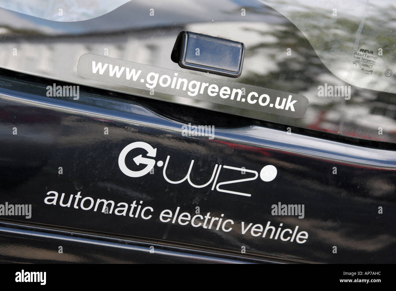 Automatische elektrische Fahrzeugheck G-Wiz Stockfoto