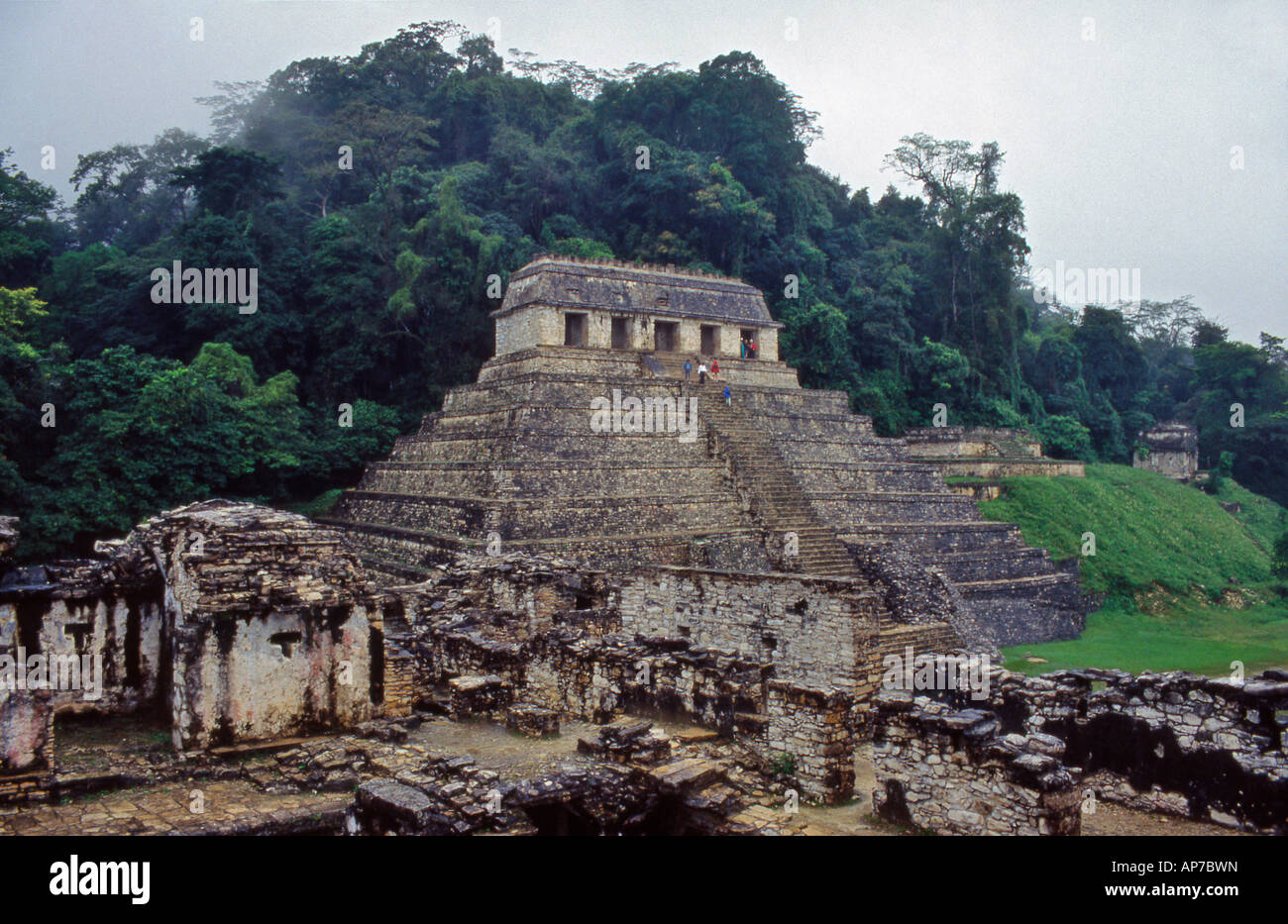 Chiapas Palenque, Mexiko Stockfoto