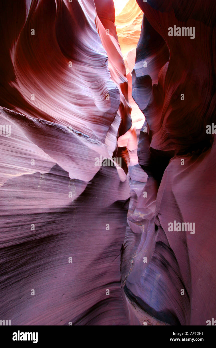 Senken der Antelope Canyon, Page, arizona Stockfoto