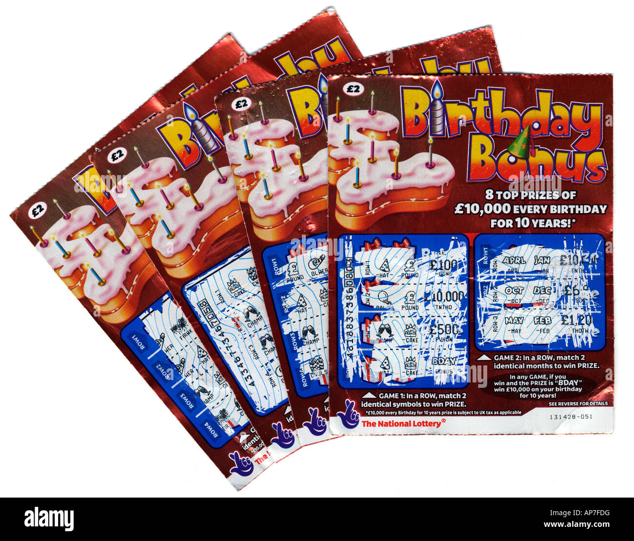 Scratch Card Winning Stockfotos Und Bilder Kaufen Alamy