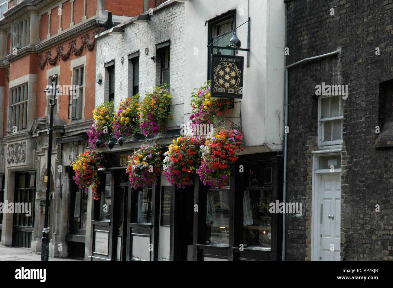 Die sieben Sterne Gasthaus in Carey Straße in der Nähe Lincolns Inn Holborn London England Stockfoto