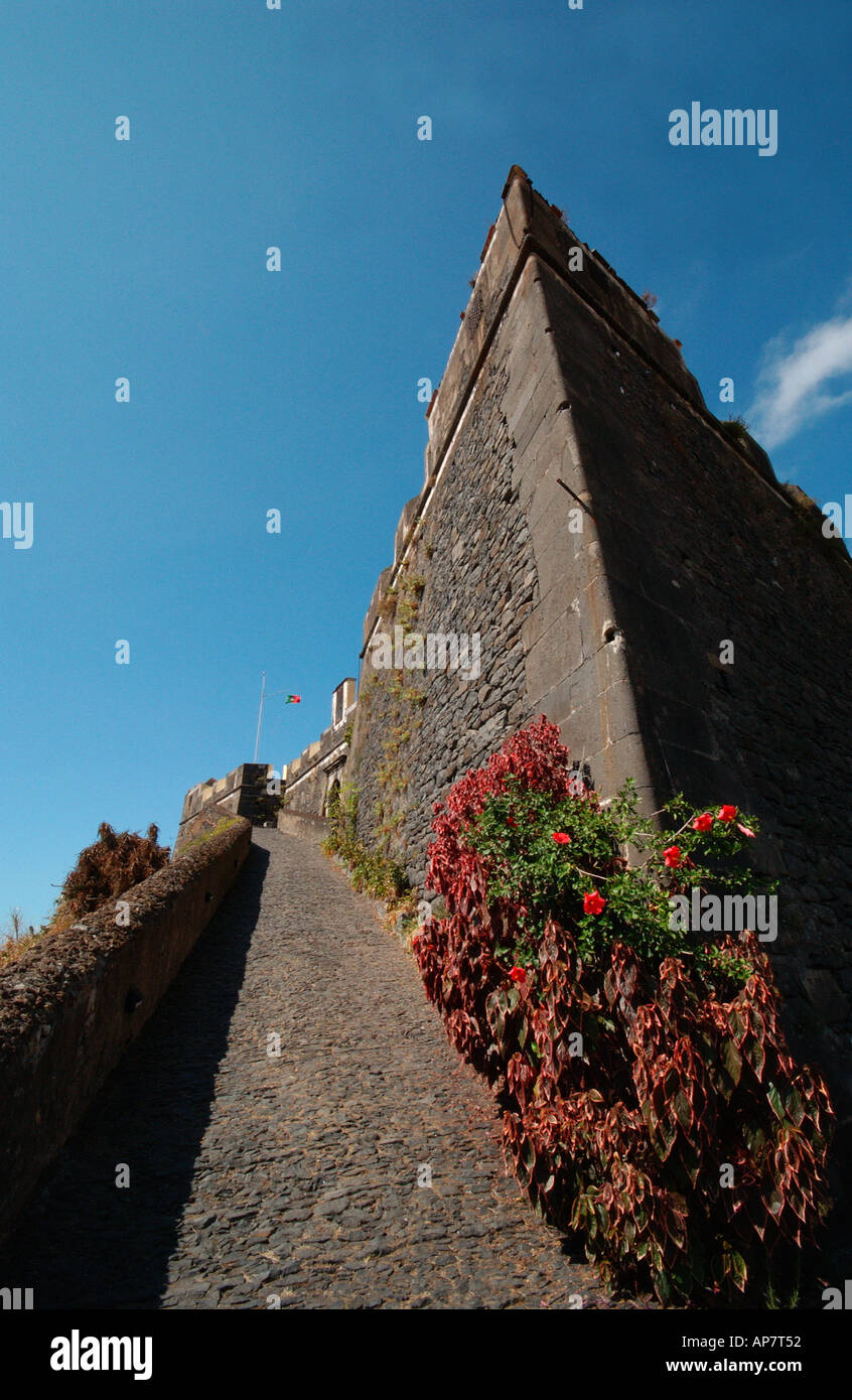 Alte Fort Funchal Madeira Portugal Europa EU Stockfoto