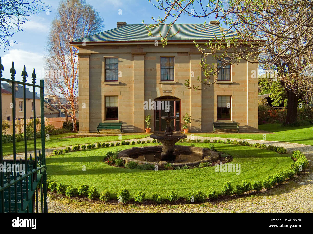 Narrynya historisches Haus und Museum Hobart Tasmanien Stockfoto